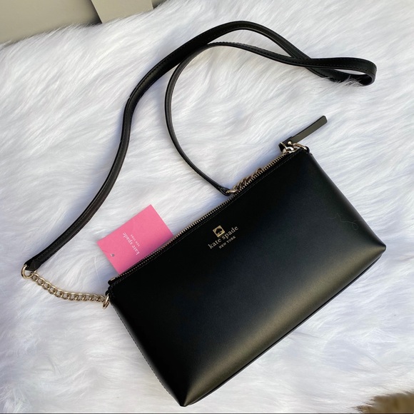 KATE SPADE Sawyer Shoulder Crossbody Black Bag - Picture 6 of 7